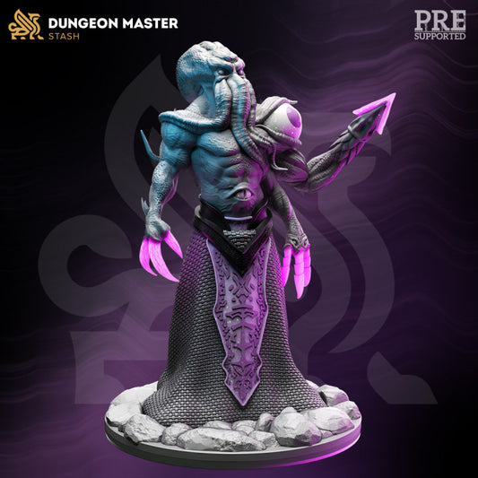 Lovecraftian Villain Eye Monster Aberration 32mm Scale - Psy Flayer Shape Shifter by DM Stash