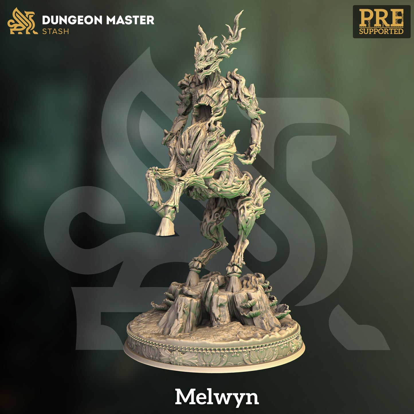 Treant Centaur Forest Guardian Monster Deity 32mm Scale - Angered Forest Spirit by DM Stash