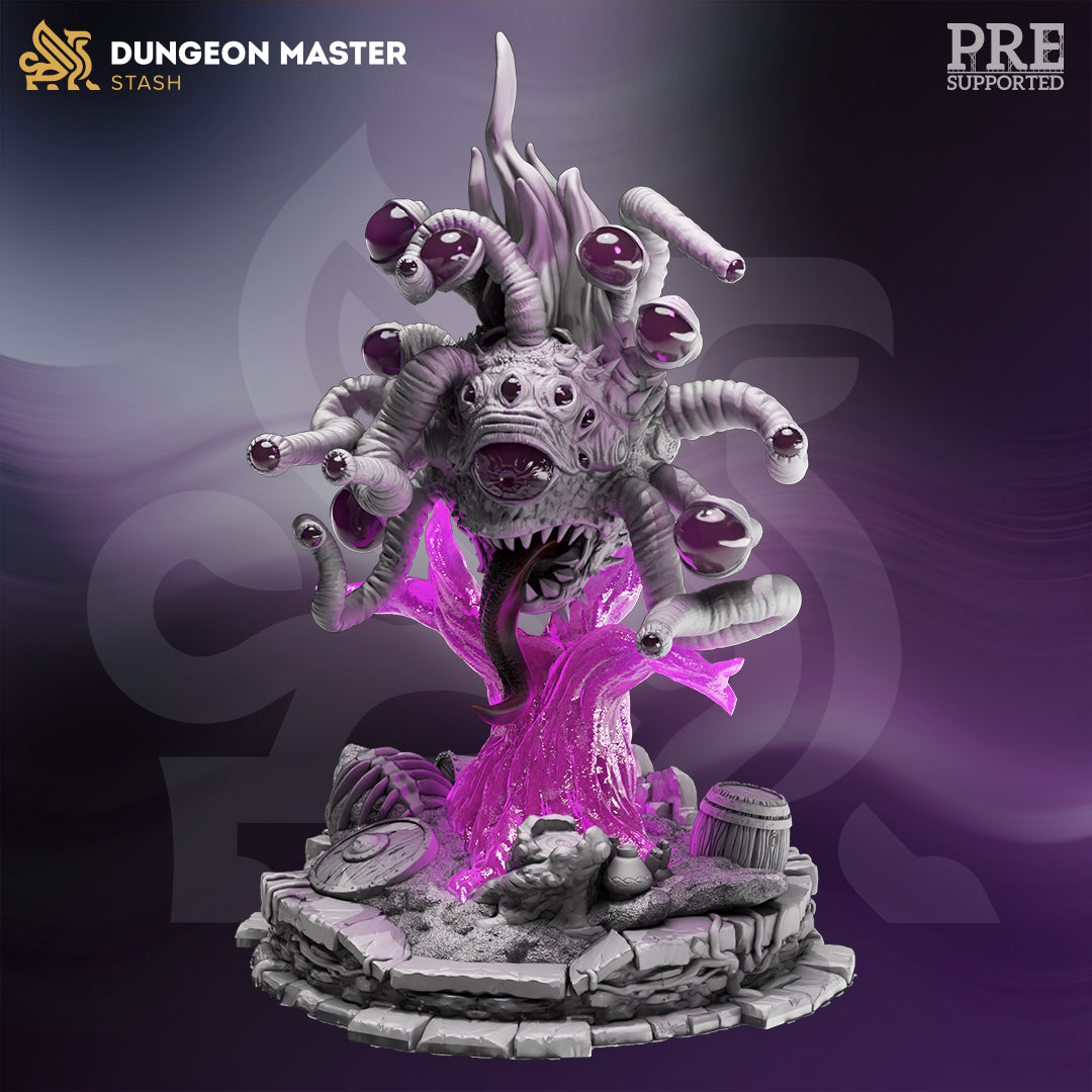 Juvenile Beholder Monster Boss Villain 32mm Scale - Eye Flayer by DM Stash