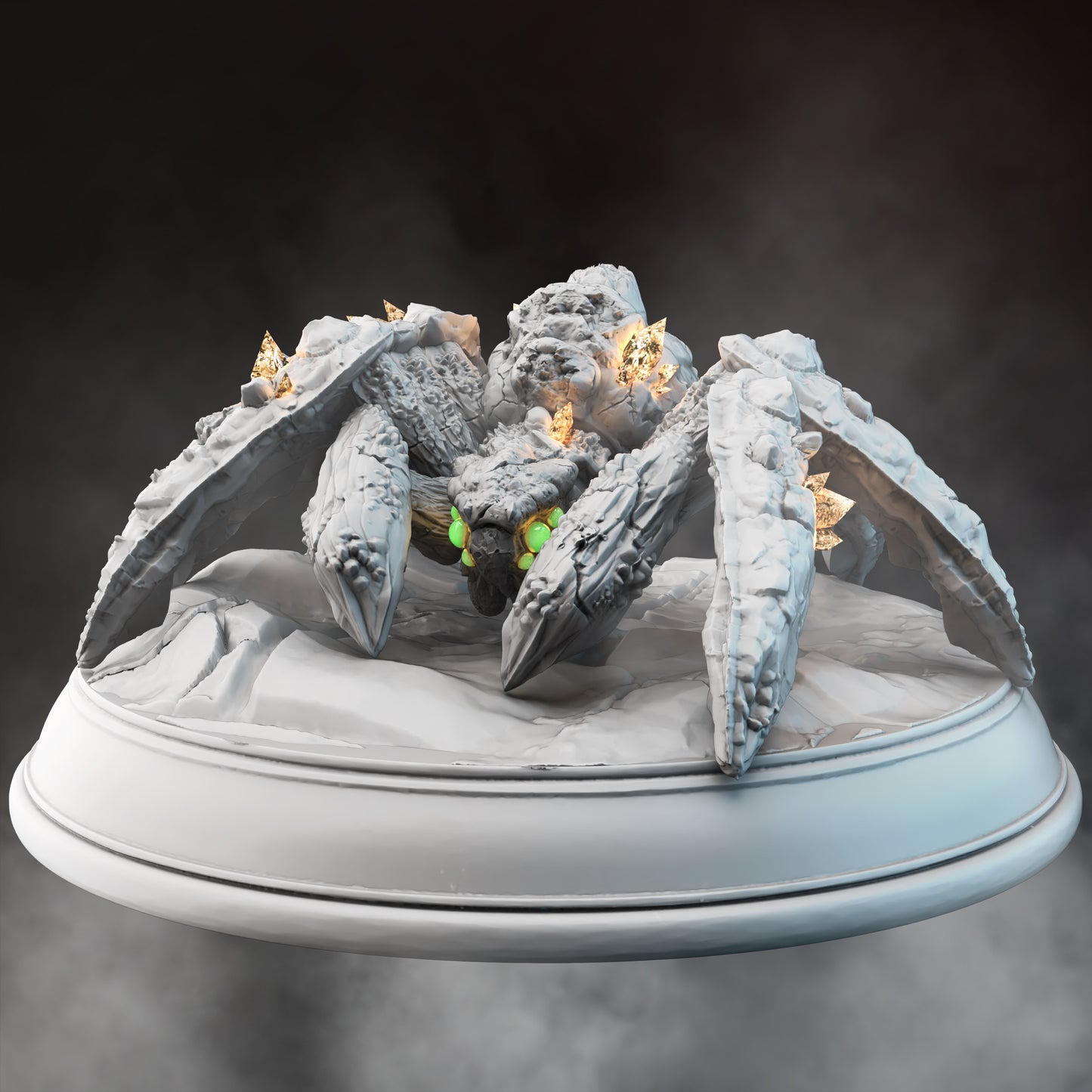 Rock Arachnoid Monster Summon Elemental Miniature 32mm Scale - Stone Spider by DM Stash