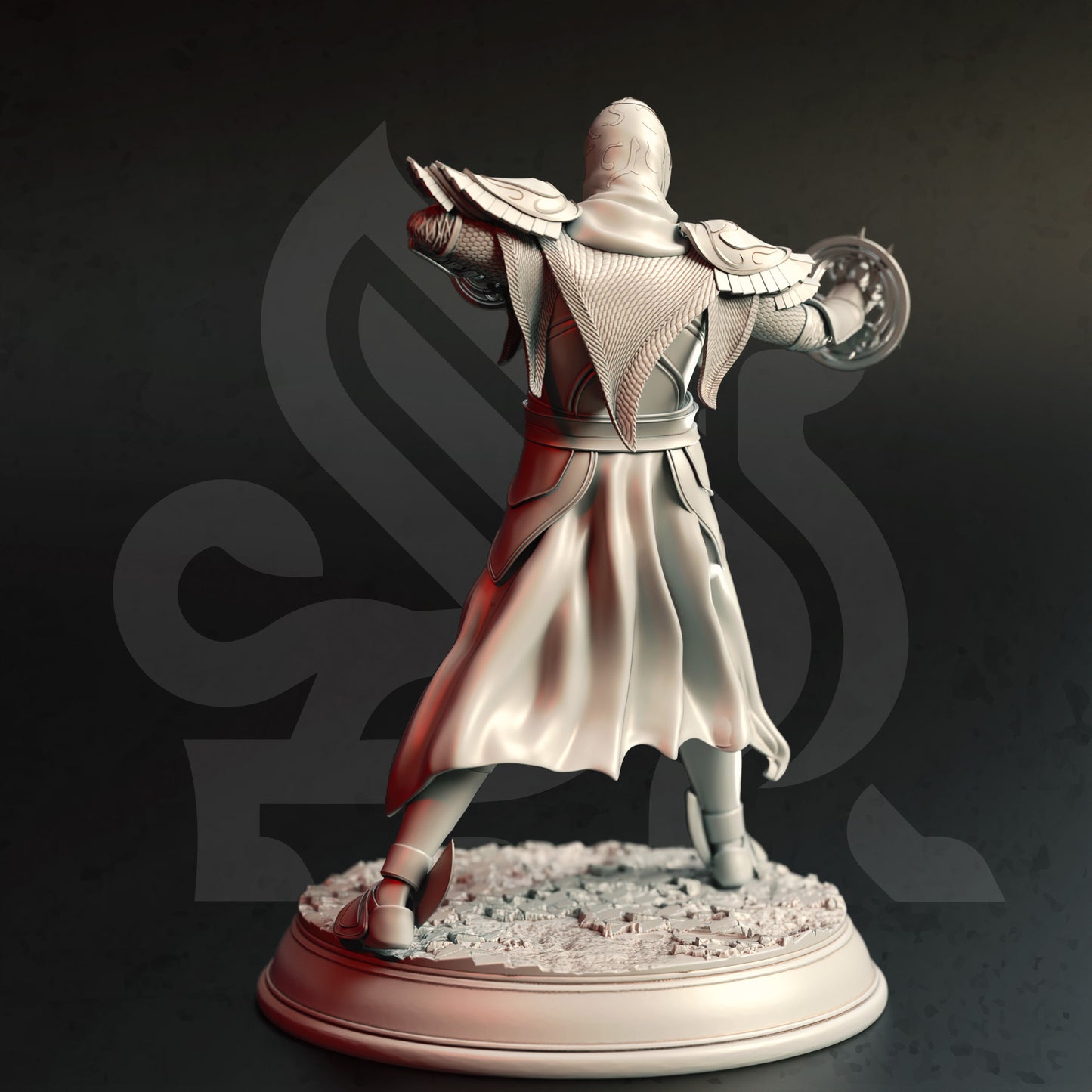 Elven Royal Guard Spellcaster Knight Duo 32mm Scale - High Elven Elite by DM Stash