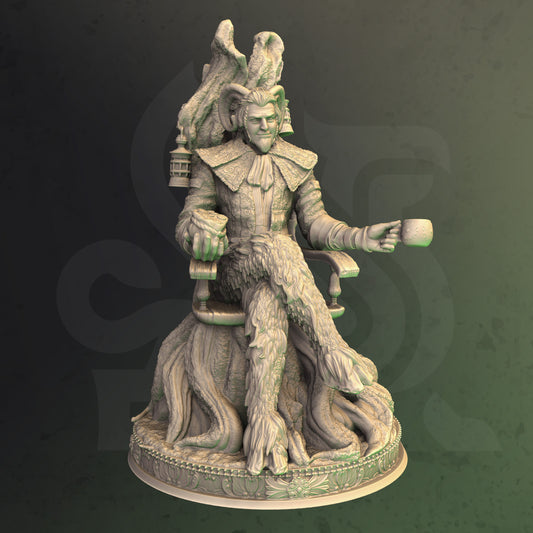 Faun Nature Forest Demon Villain NPC 32mm Scale - Satyr Trickster by DM Stash